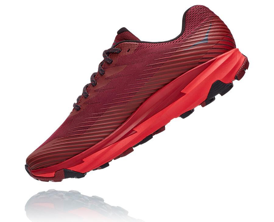 Tenis Trail Hoka One One Masculino Vermelhas - Torrent 2 - 041-JCFDTS